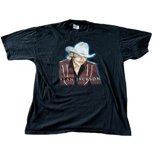 Vintage Alan Jackson 01 tour band t shirt